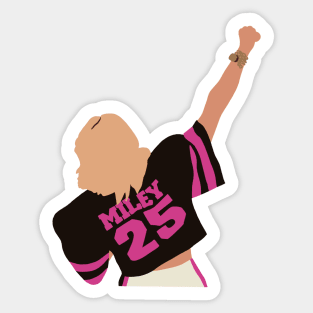 Miley Cyrus Super Bowl Sticker